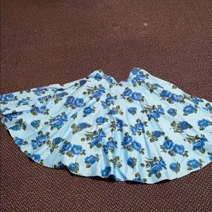Unique Vintage A line skirt.